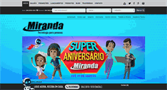 Desktop Screenshot of miranda.com.br